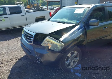 2013 Honda Pilot Ex-L из США, поврежденный, VIN 5FNYF4H59DB056695